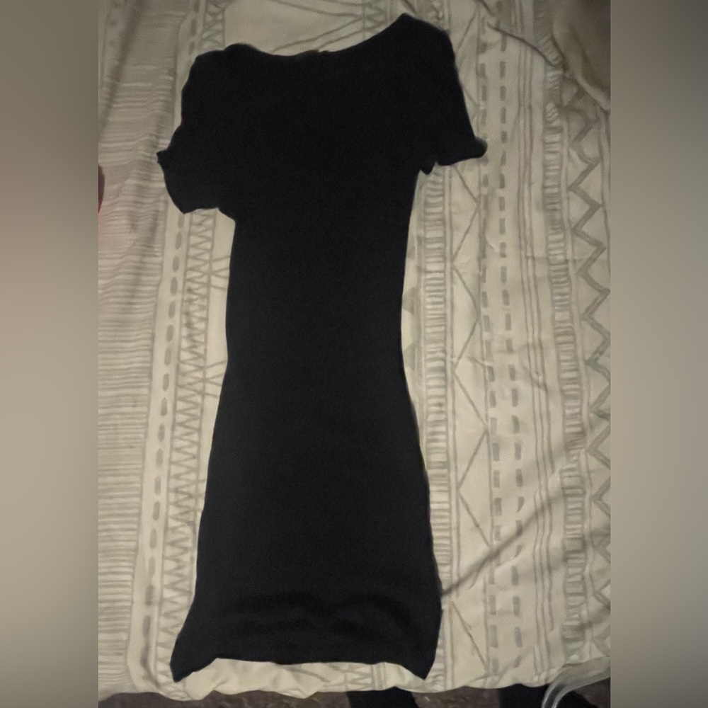 long black brandy melville dress!!